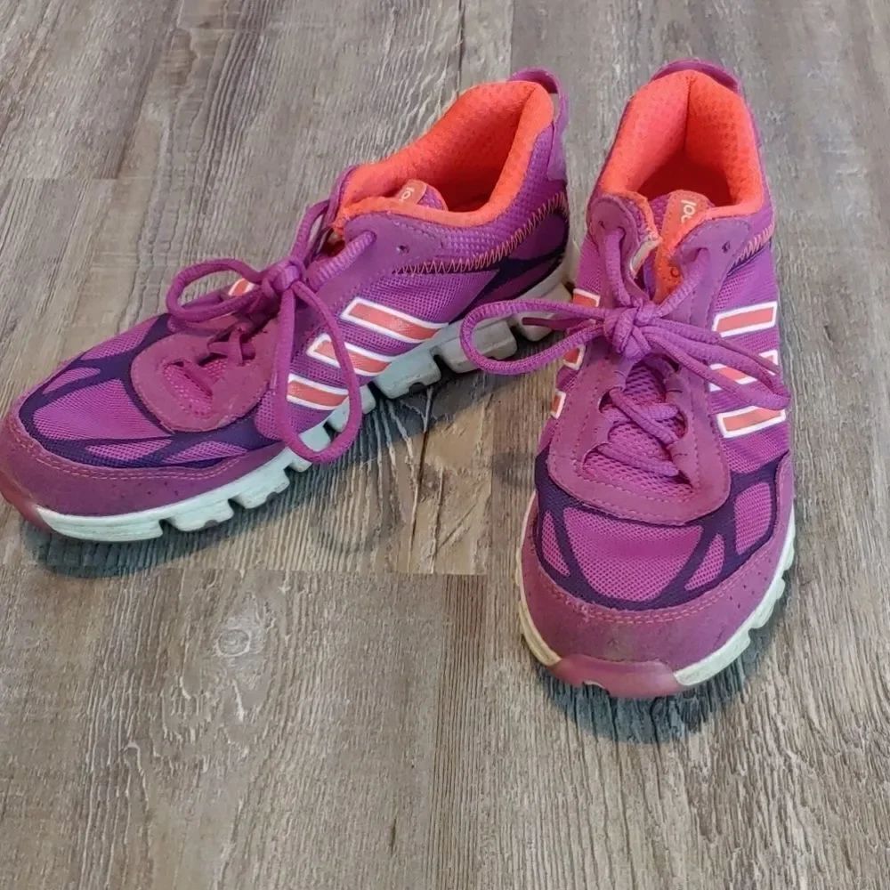 Adidas climacool purple sneakers. Sz 4.5